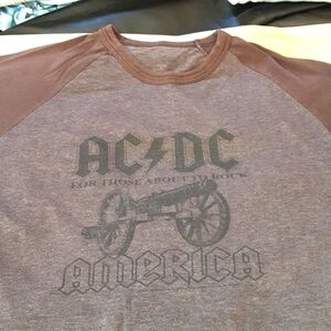 AC/DC For Those About to Rock Tee 1981-82 North American Tour